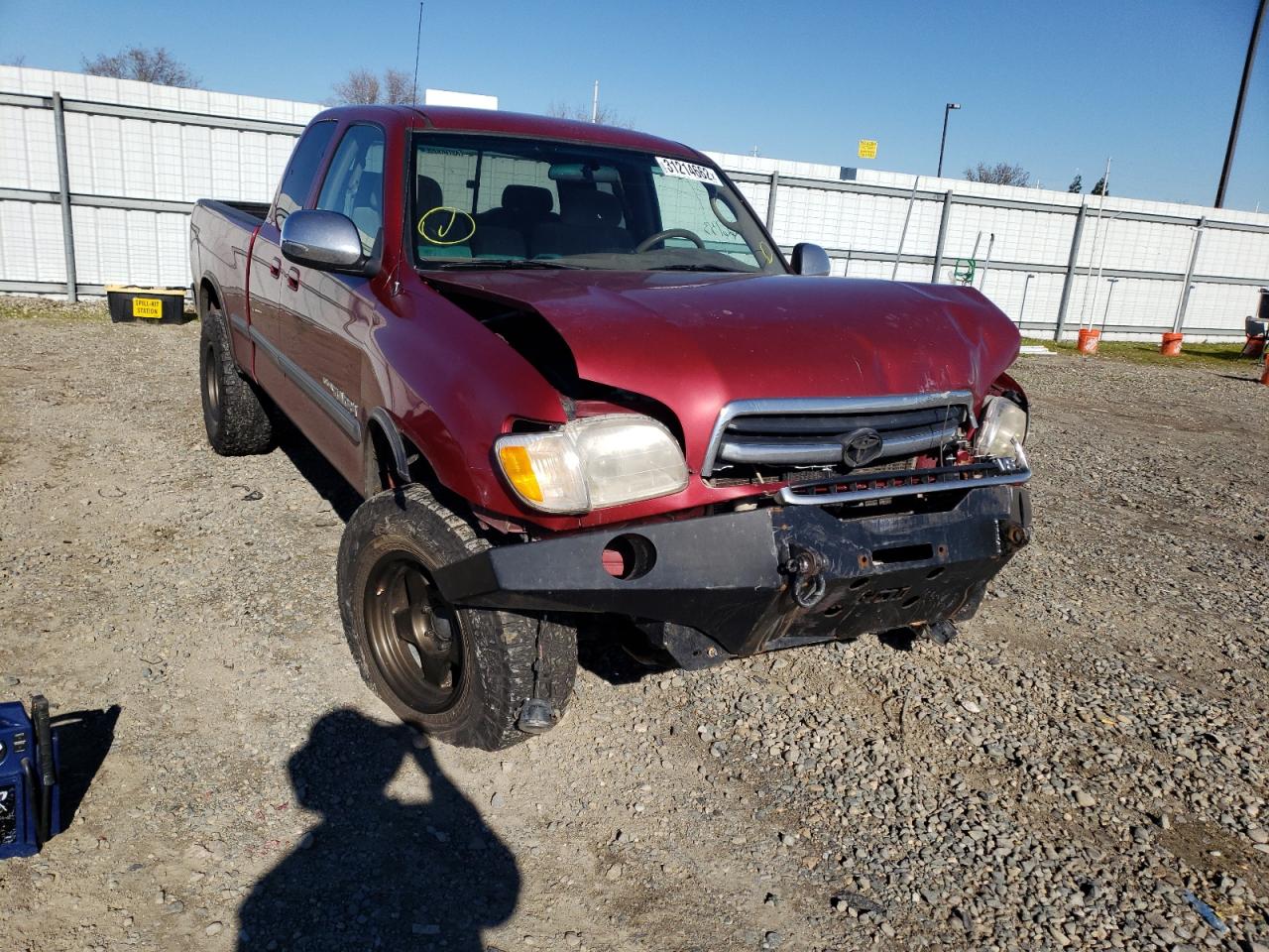 Photo 1 from auction – 2000 TOYOTA TUNDRA ACC with VIN 5TBBT4412YS001632