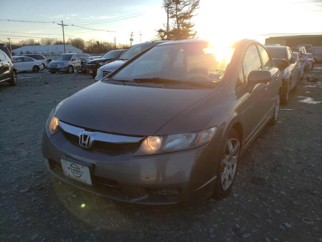 Photo 2 from auction – 2011 HONDA CIVIC LX with VIN 19XFA1F56BE046121