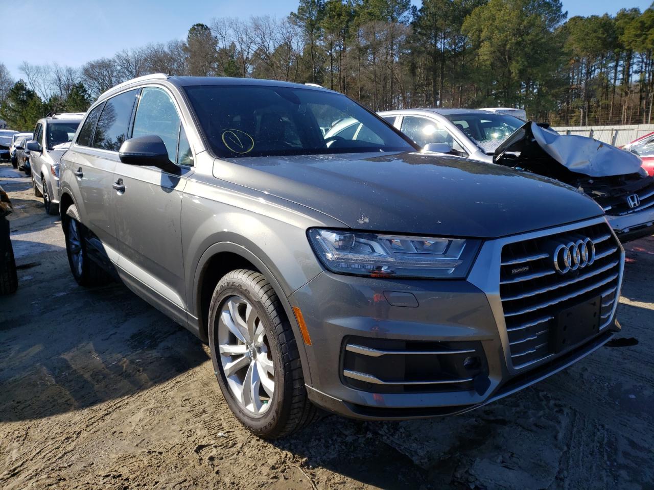 AUDI Q7 PREMIUM 2018 with VIN WA1LHAF73JD023874 - Photo from auction