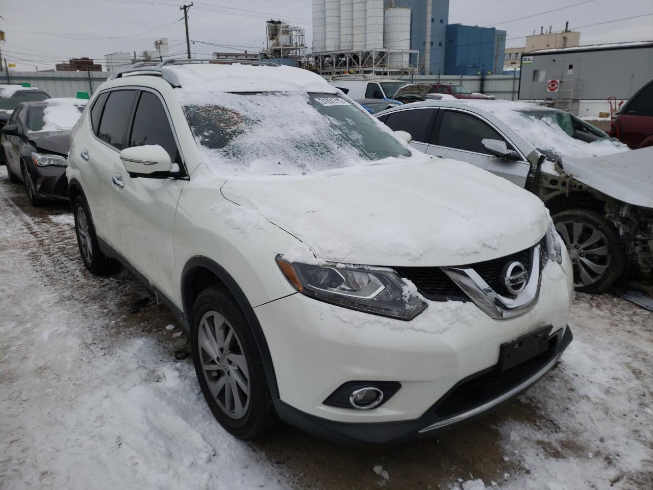 NISSAN ROGUE S 2015 with VIN 5N1AT2MV7FC802142 - Photo from auction