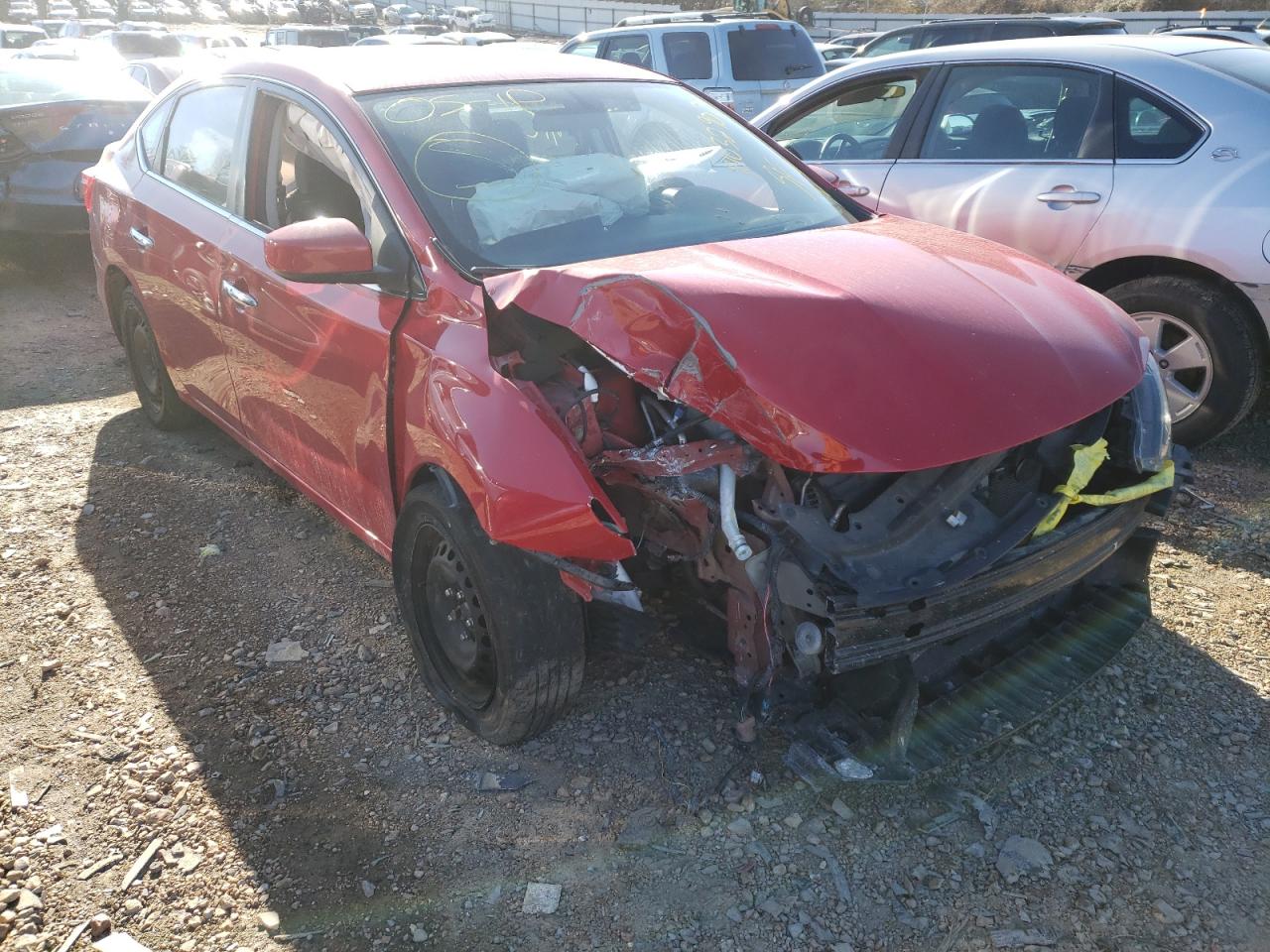 Photo 1 from auction – 2017 NISSAN SENTRA S with VIN 3N1AB7AP7HY308970