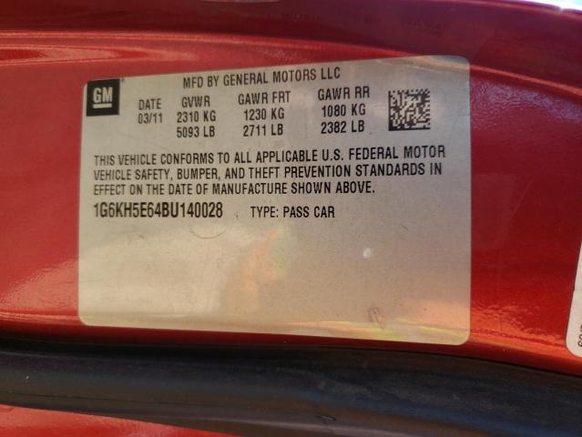 Photo 10 from auction – 2011 CADILLAC DTS PREMIU with VIN 1G6KH5E64BU140028