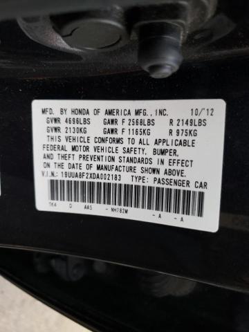 Photo 10 from auction – 2013 ACURA TL with VIN 19UUA8F2XDA002183