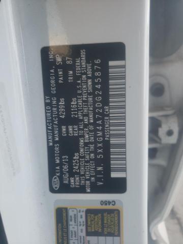 Photo 10 from auction – 2013 KIA OPTIMA LX with VIN 5XXGM4A72DG245876