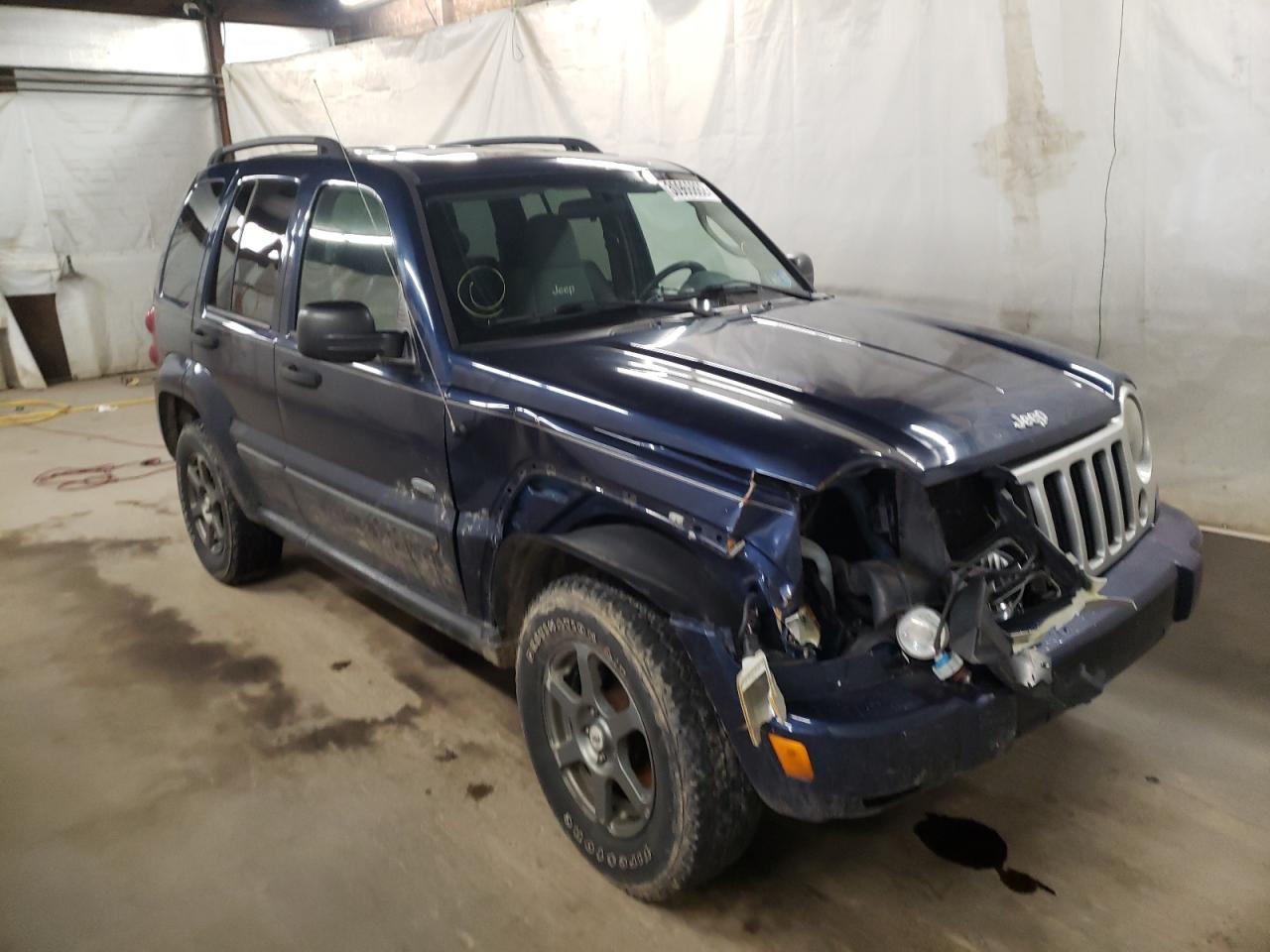 JEEP LIBERTY SP 2007 with VIN 1J4GL48K47W618474 - Photo from auction
