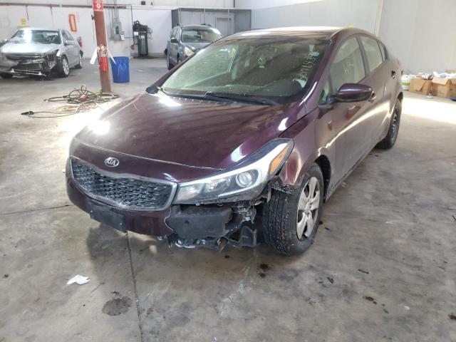Photo 2 from auction – 2017 KIA FORTE LX with VIN 3KPFK4A72HE030546