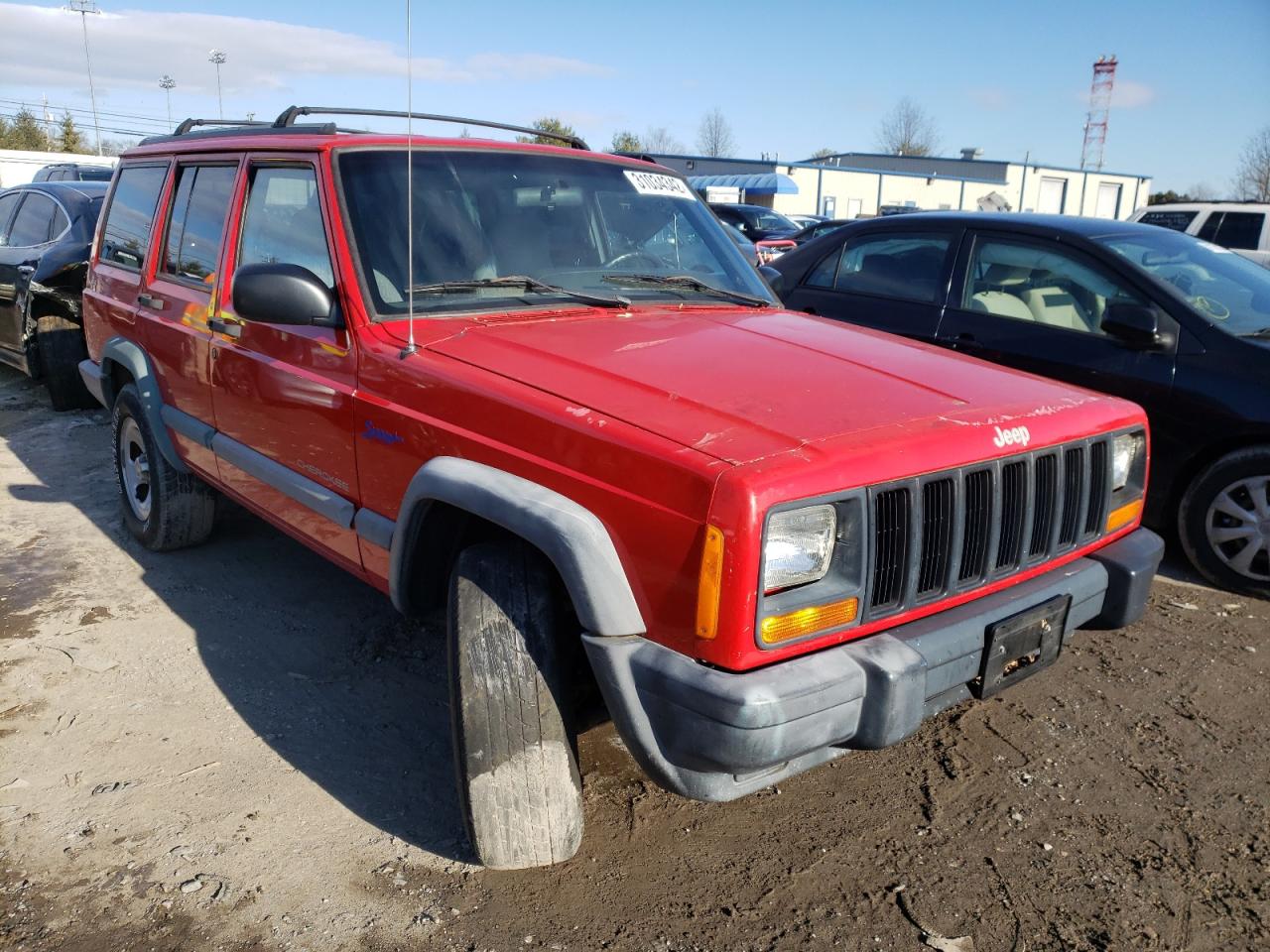 Photo 1 from auction – 1997 JEEP CHEROKEE S with VIN 1J4FJ68S9VL591218