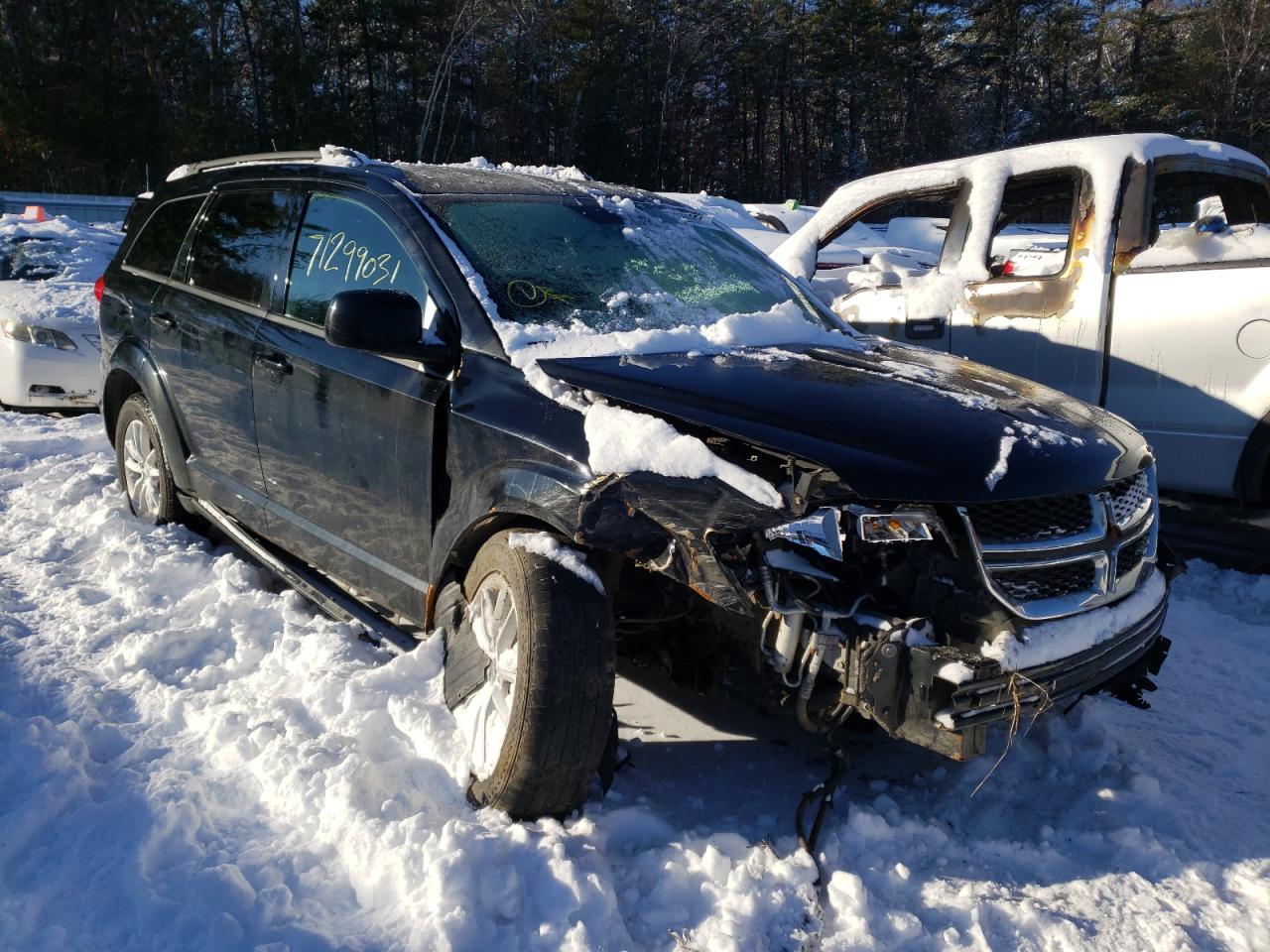 DODGE JOURNEY SX 2016 with VIN 3C4PDDBG0GT180114 - Photo from auction