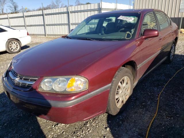 Photo 2 from auction – 2000 CHEVROLET IMPALA with VIN 2G1WF52E0Y9243347