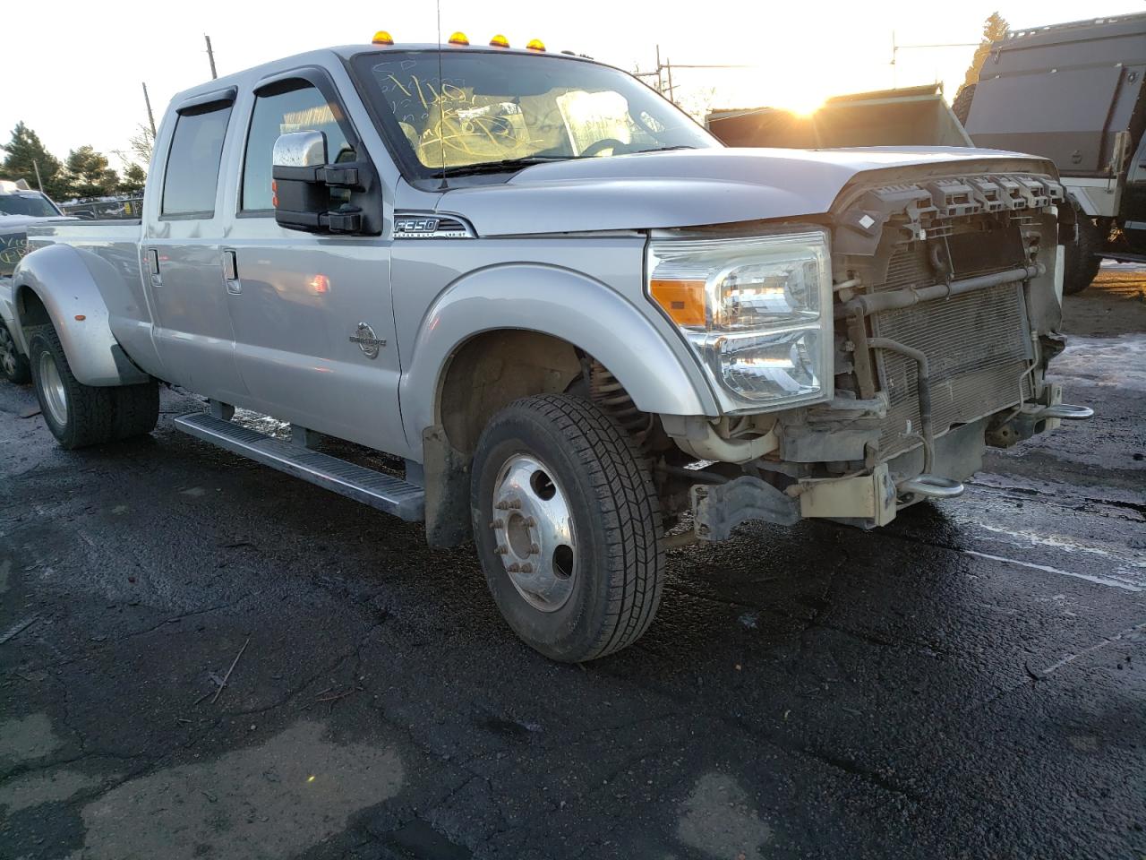 FORD F350 SUPER 2011 with VIN 1FT8W3DT5BEB23340 - Photo from auction