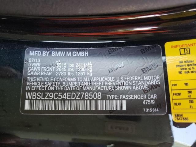 Photo 10 from auction – 2014 BMW M6 with VIN WBSLZ9C54EDZ78508