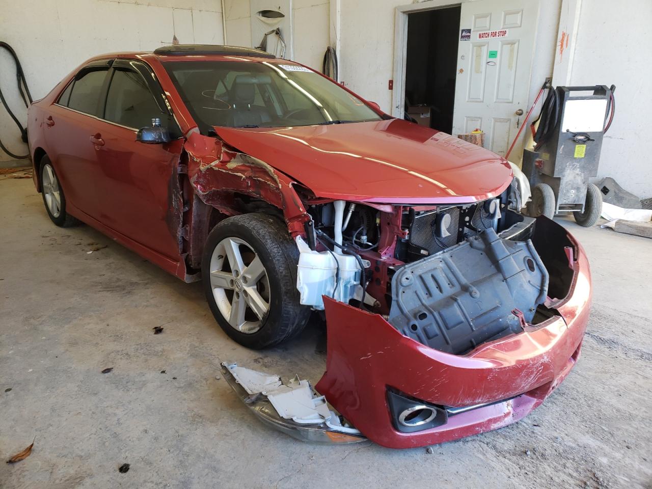 TOYOTA CAMRY SE A 2012 with VIN 4T1BF1FKXCU589542 - Photo from auction