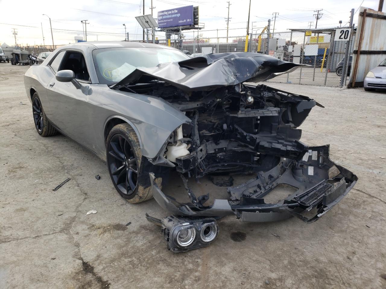 DODGE CHALLENGER 2017 with VIN 2C3CDZAG7HH592770 - Photo from auction