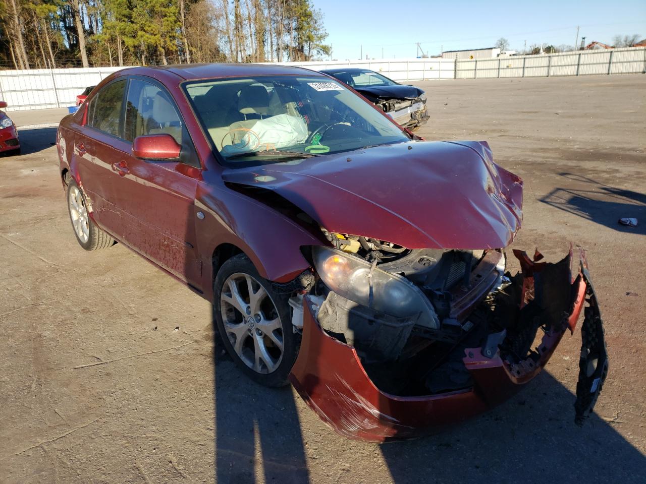 MAZDA 3 I 2009 with VIN JM1BK32G591197446 - Photo from auction