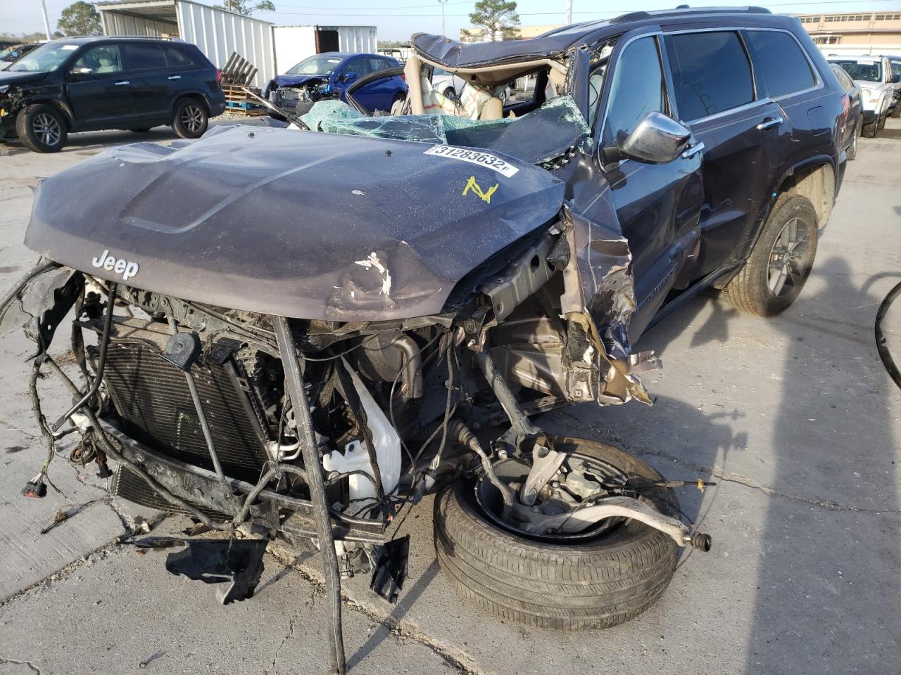 Photo 2 from auction – 2018 JEEP GRAND CHER with VIN 1C4RJEBG4JC109394