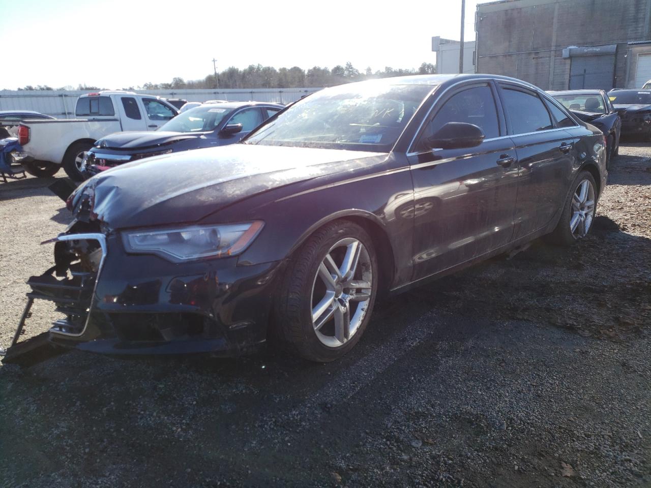 Photo 2 from auction – 2014 AUDI A6 PREMIUM with VIN WAUGFAFC6EN077659