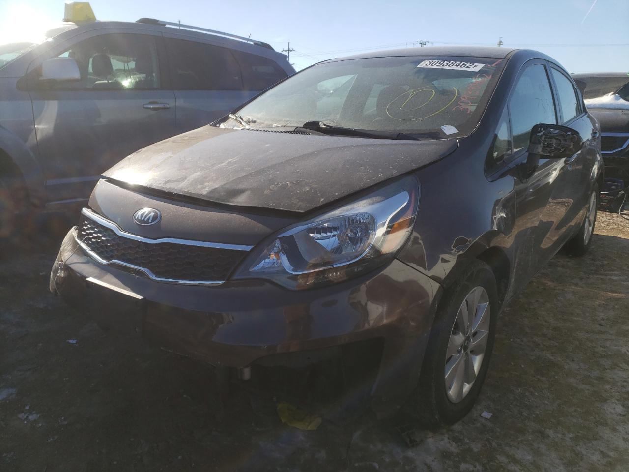 Photo 2 from auction – 2016 KIA RIO EX with VIN KNADN4A33G6642963