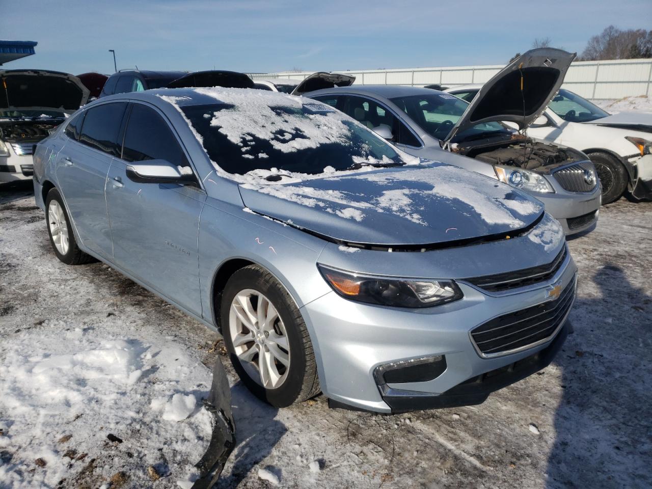 Photo 1 from auction – 2017 CHEVROLET MALIBU LT with VIN 1G1ZE5ST8HF129294