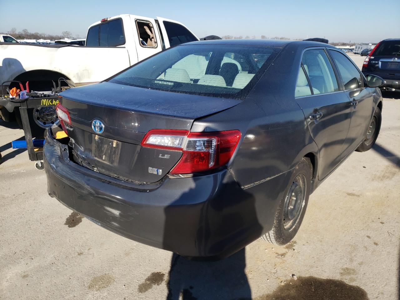 Photo 4 from auction – 2012 TOYOTA CAMRY HYBR with VIN 4T1BD1FK2CU008380