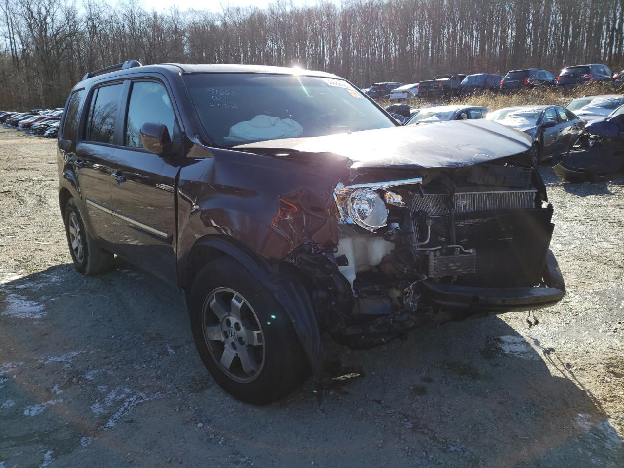 Photo 9 from auction – 2011 HONDA PILOT TOUR with VIN 5FNYF4H98BB066747