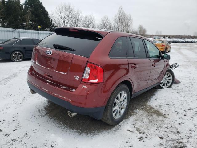 Photo 4 from auction – 2014 FORD EDGE SEL with VIN 2FMDK4JC4EBA39851
