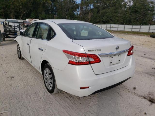 Photo 3 from auction – 2015 NISSAN SENTRA S with VIN 3N1AB7AP9FY220175