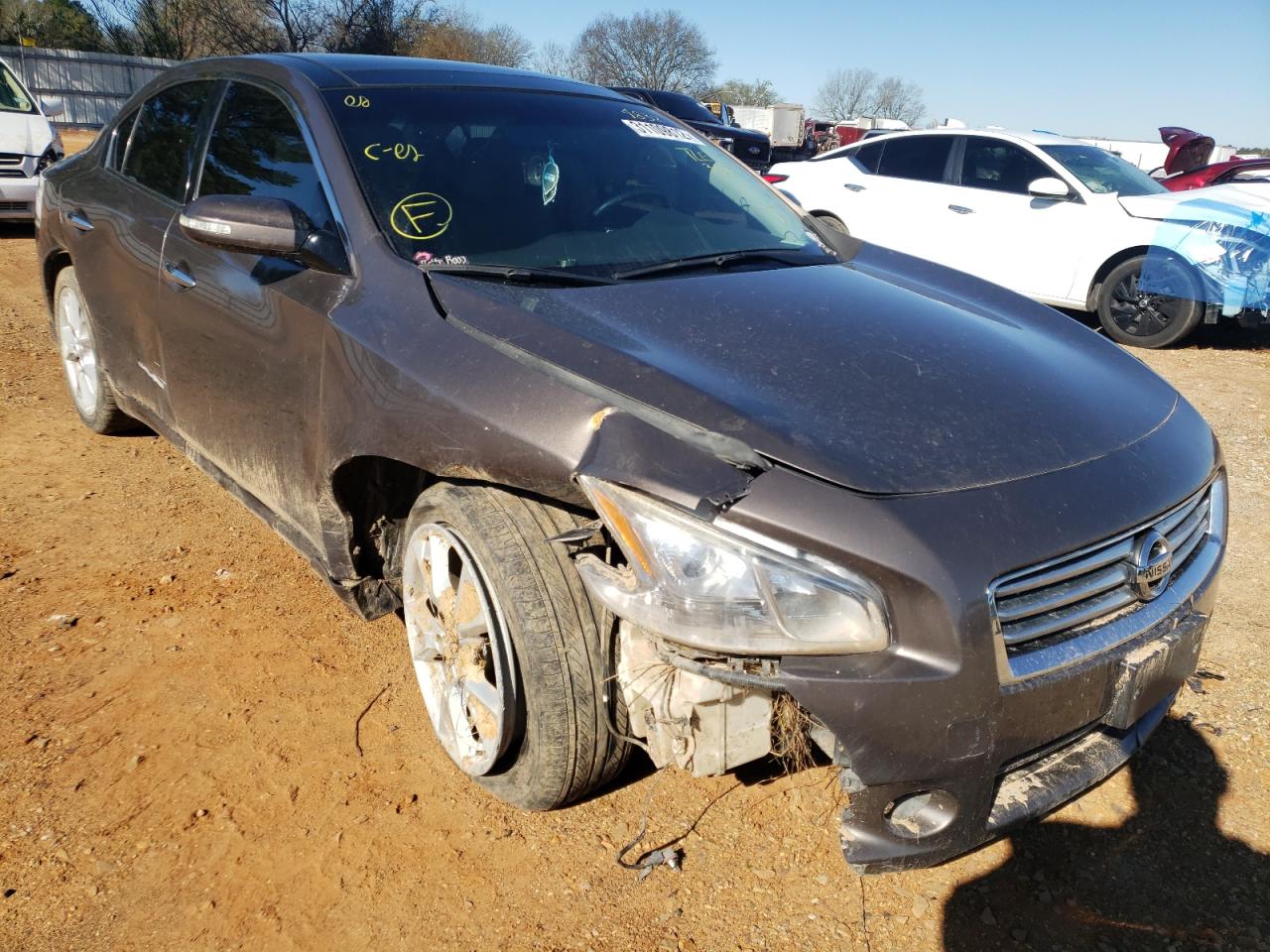NISSAN MAXIMA S 2014 with VIN 1N4AA5AP2EC434832 - Photo from auction