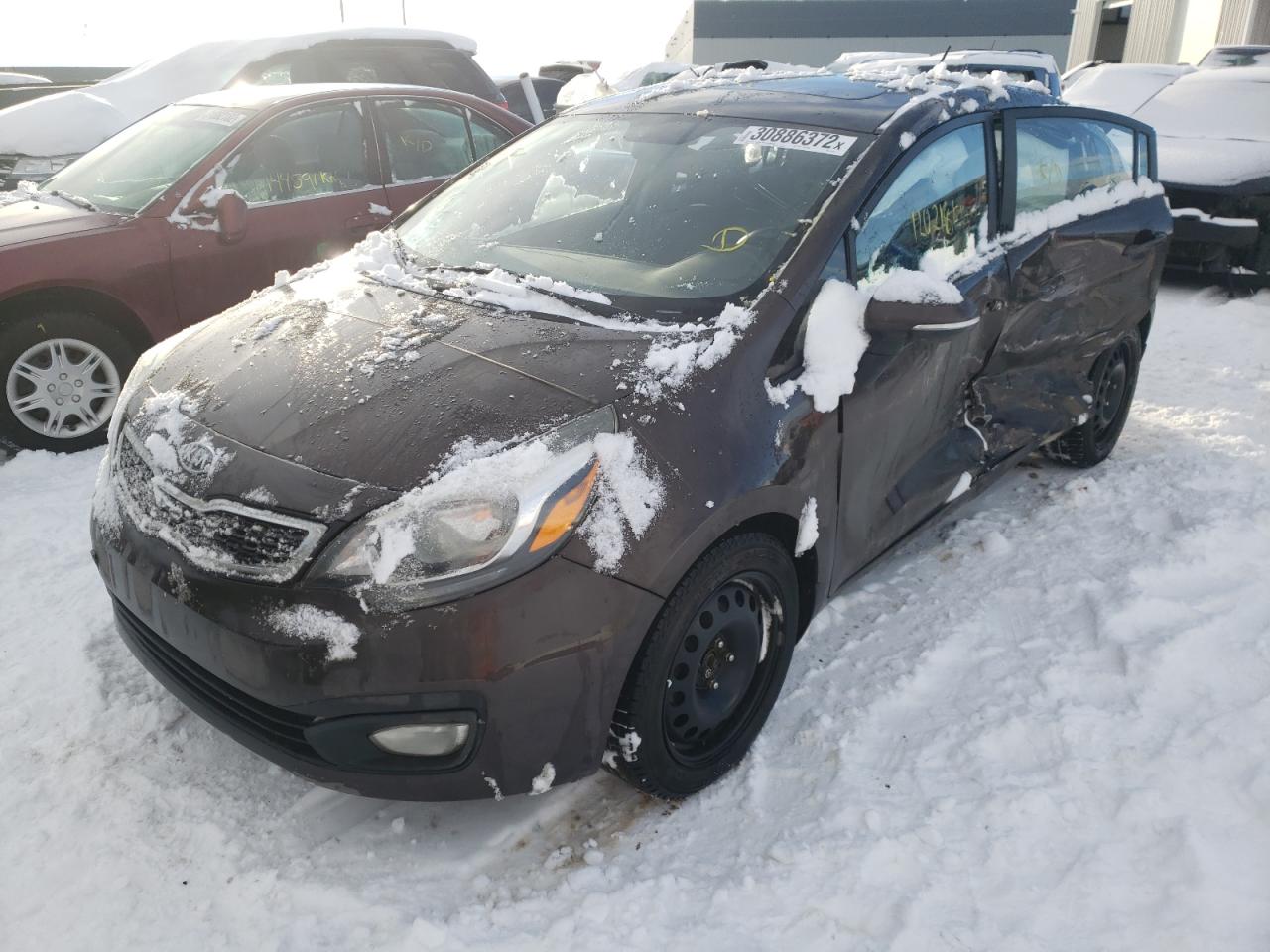 Photo 2 from auction – 2013 KIA RIO EX with VIN KNADN4A31D6131974