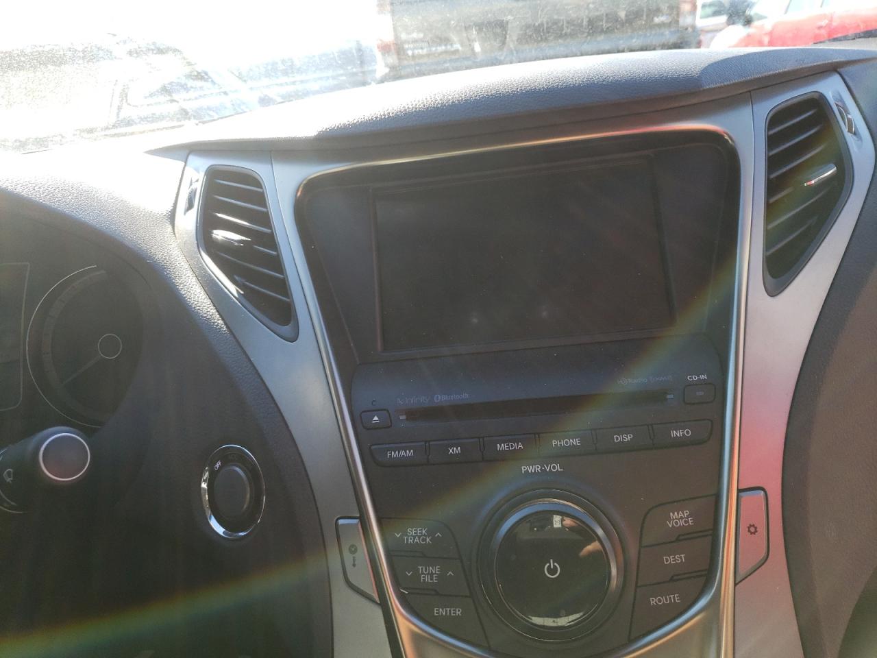 Photo 9 from auction – 2012 HYUNDAI AZERA GLS with VIN KMHFH4JG1CA190620