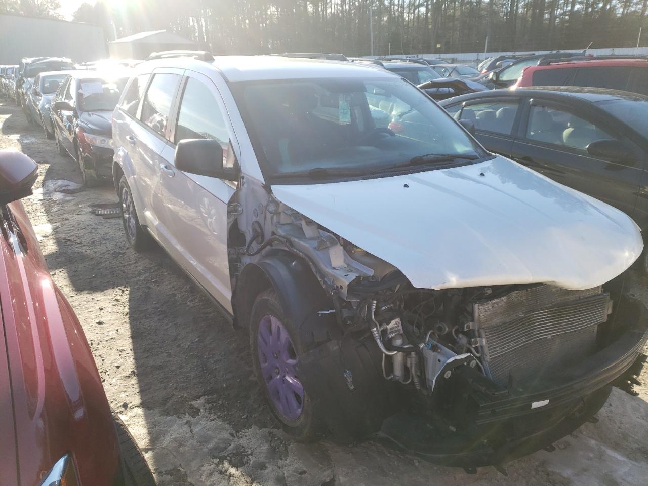DODGE JOURNEY SE 2016 with VIN 3C4PDCAB1GT114722 - Photo from auction