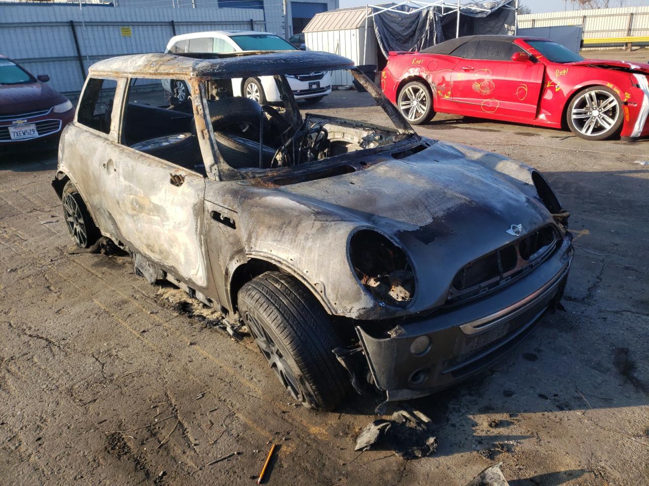 MINI COOPER 2006 with VIN WMWRC33536TK64860 - Photo from auction