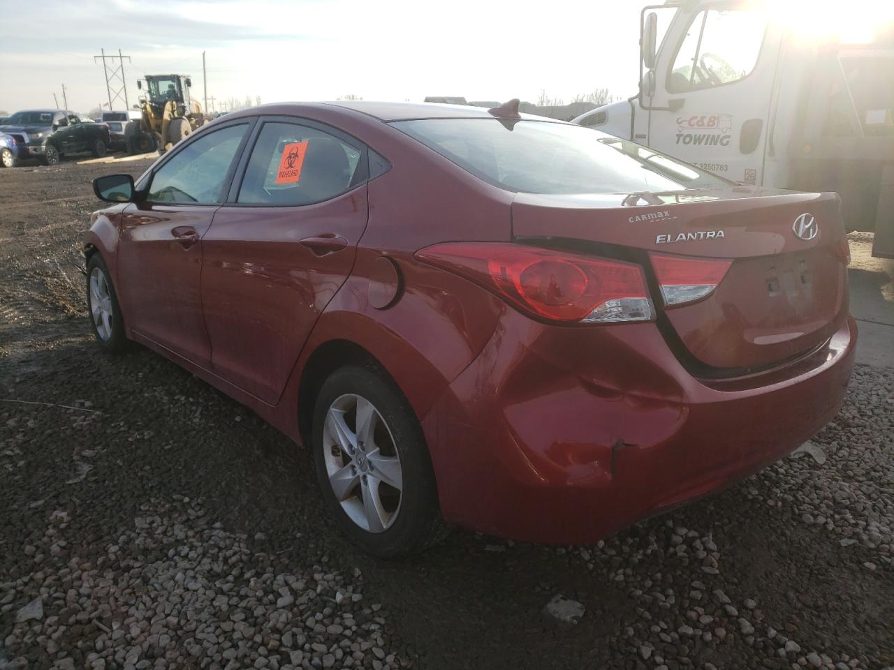 Photo 3 from auction – 2011 HYUNDAI ELANTRA GL with VIN KMHDH4AE3BU097536