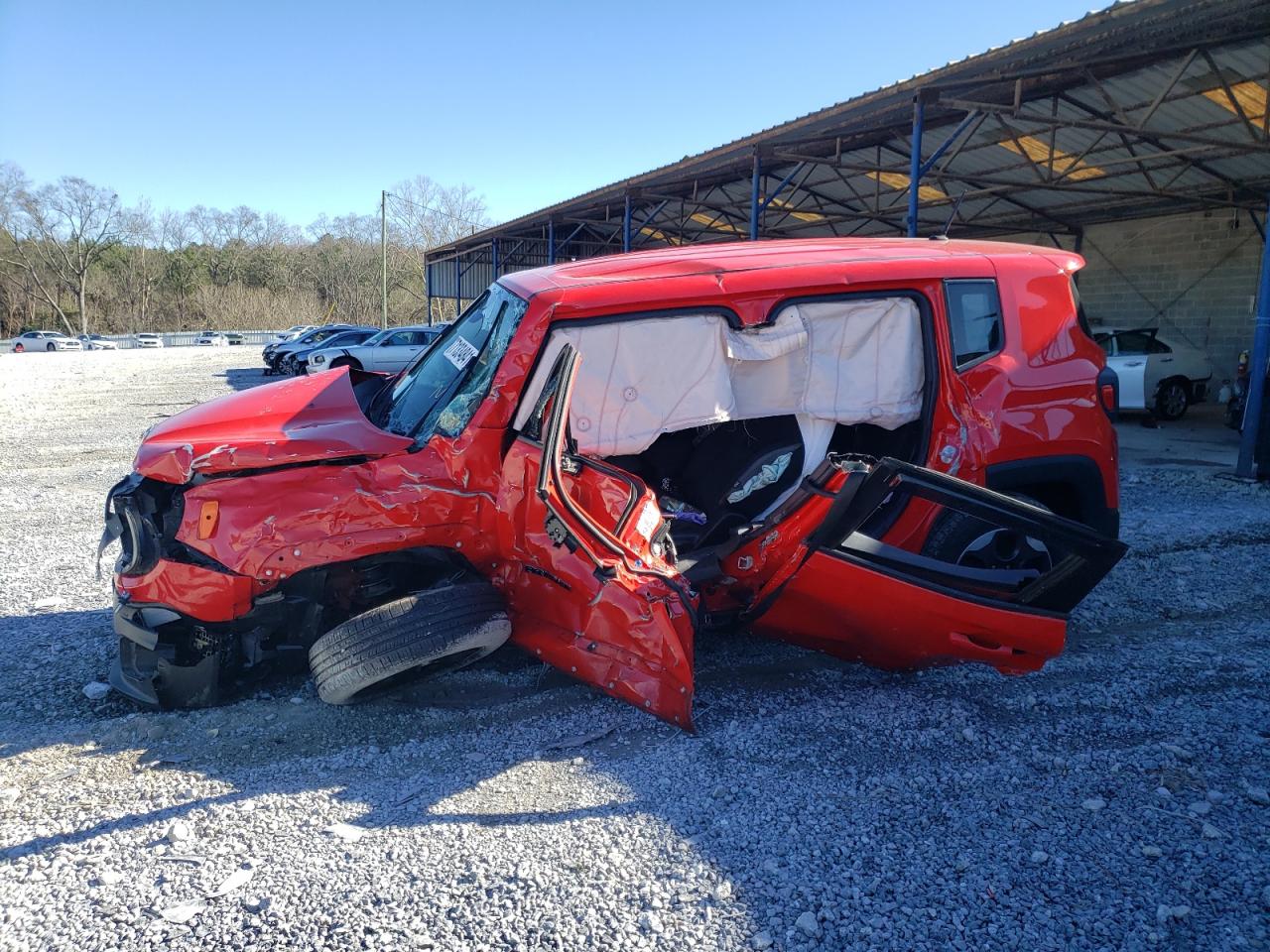 Photo 10 from auction – 2016 JEEP RENEGADE S with VIN ZACCJBAT7GPD39924