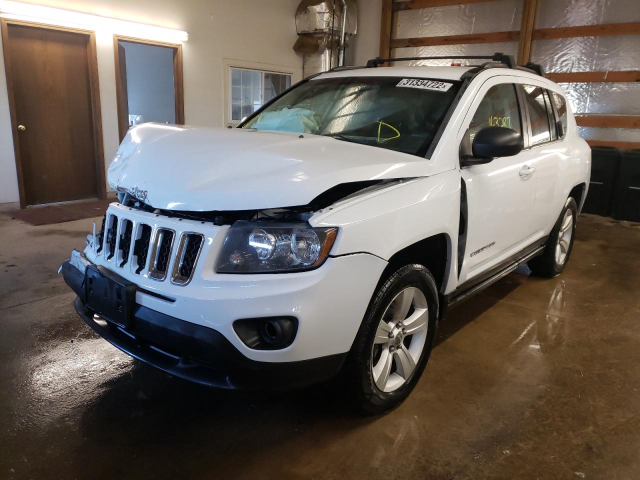 Photo 2 from auction – 2014 JEEP COMPASS SP with VIN 1C4NJDBB9ED749081