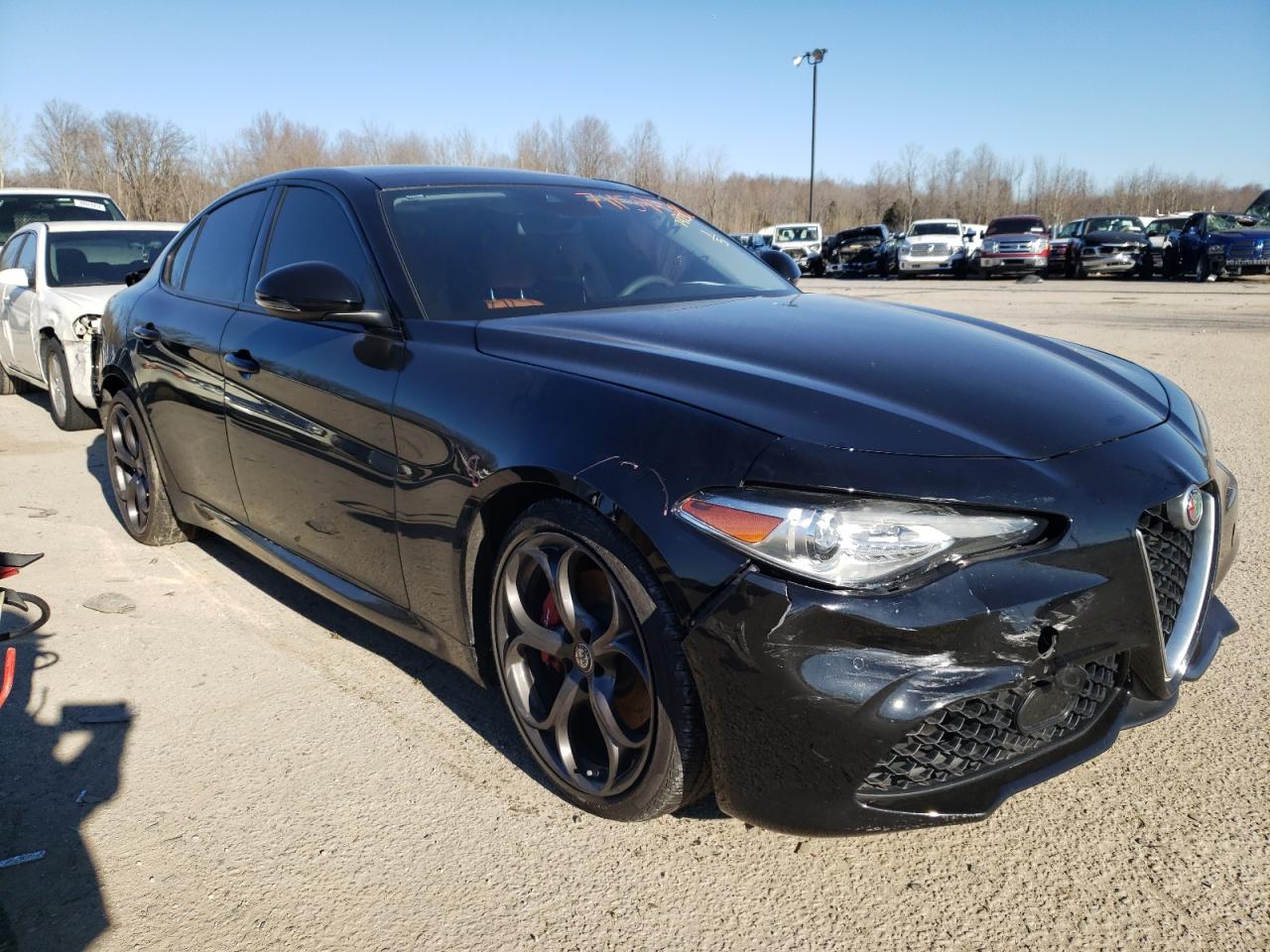 ALFA ROMEO GIULIA TI 2017 with VIN ZARFAECNXH7557423 - Photo from auction