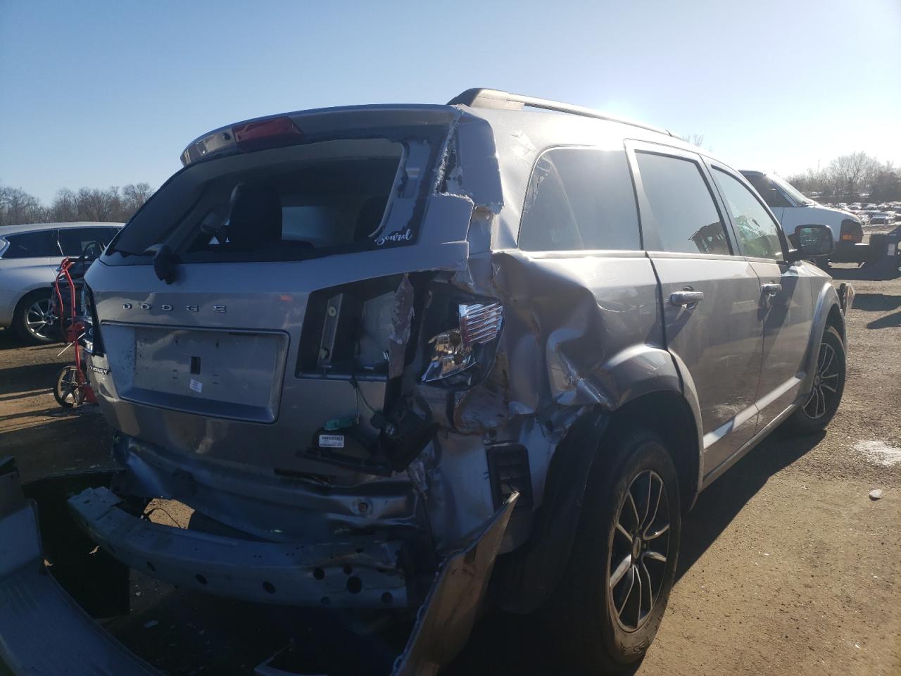 Photo 4 from auction – 2018 DODGE JOURNEY SE with VIN 3C4PDCAB4JT253475