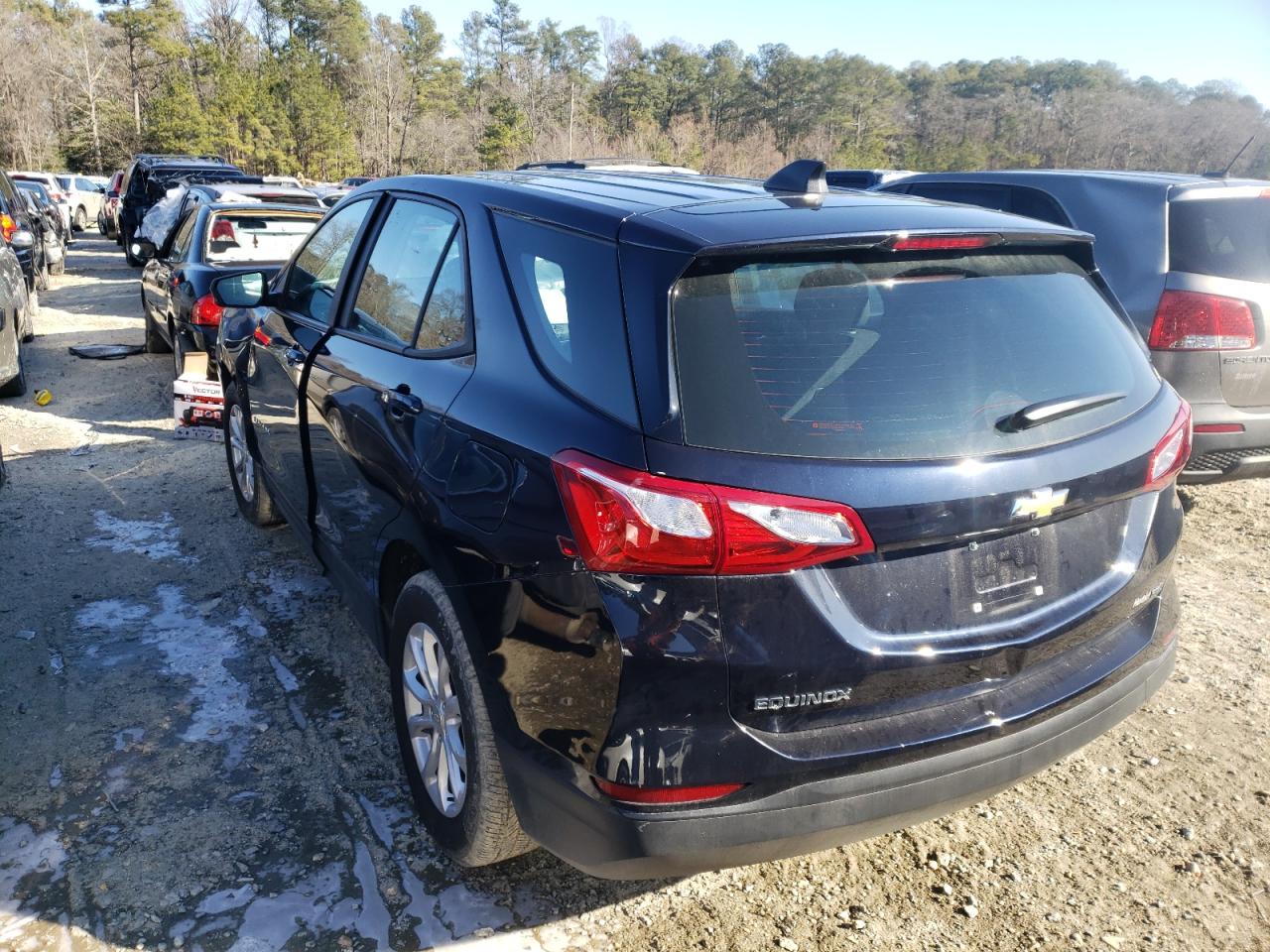 Photo 3 from auction – 2021 CHEVROLET EQUINOX LS with VIN 3GNAXSEV1MS140113
