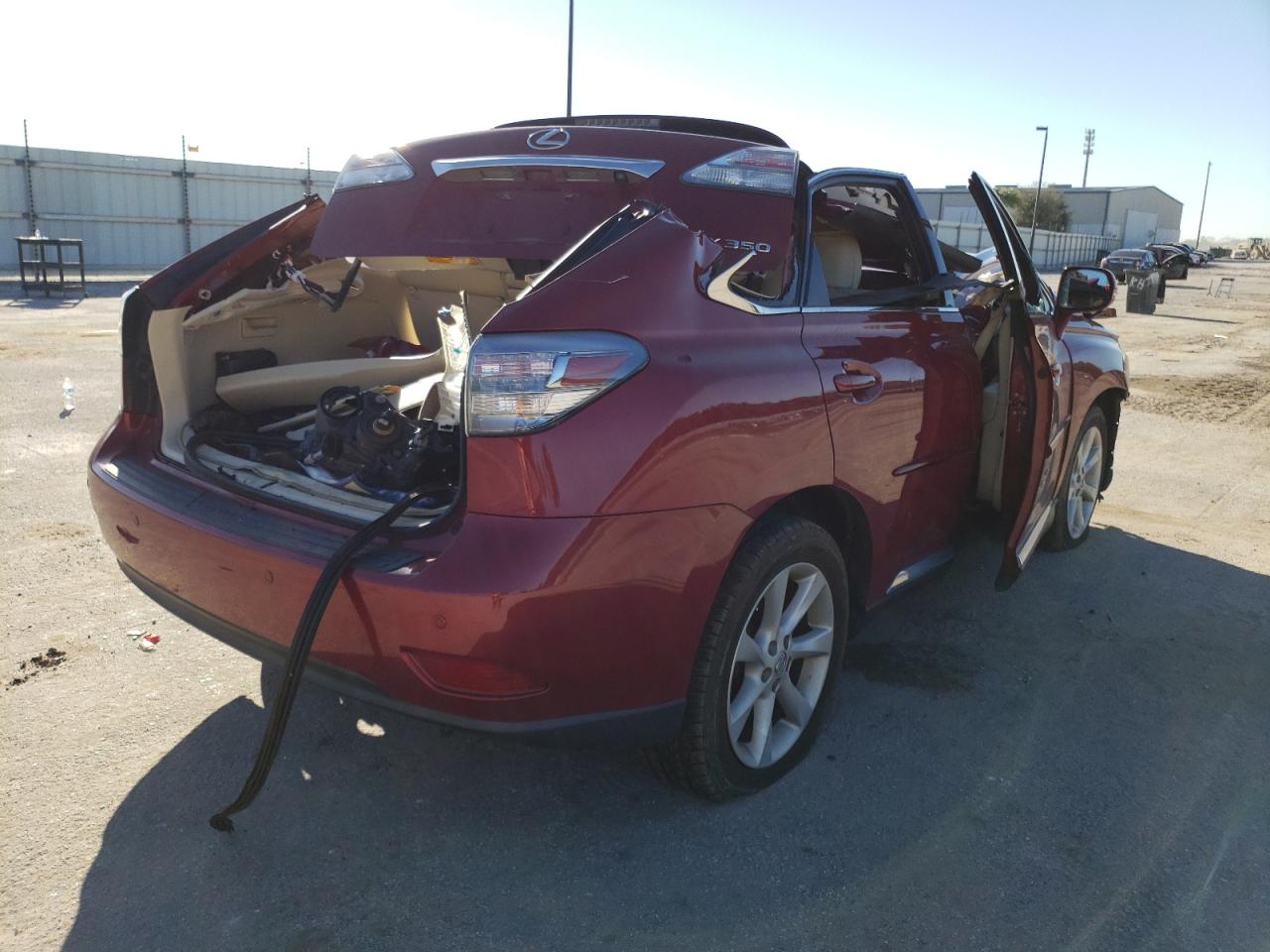 Photo 4 from auction – 2012 LEXUS RX 350 with VIN 2T2ZK1BA9CC083608