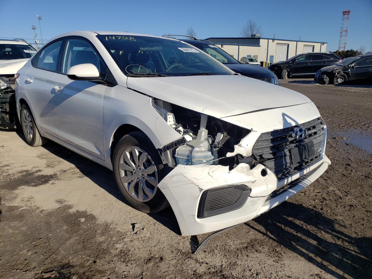 Photo 1 from auction – 2018 HYUNDAI ACCENT SE with VIN 3KPC24A30JE018966