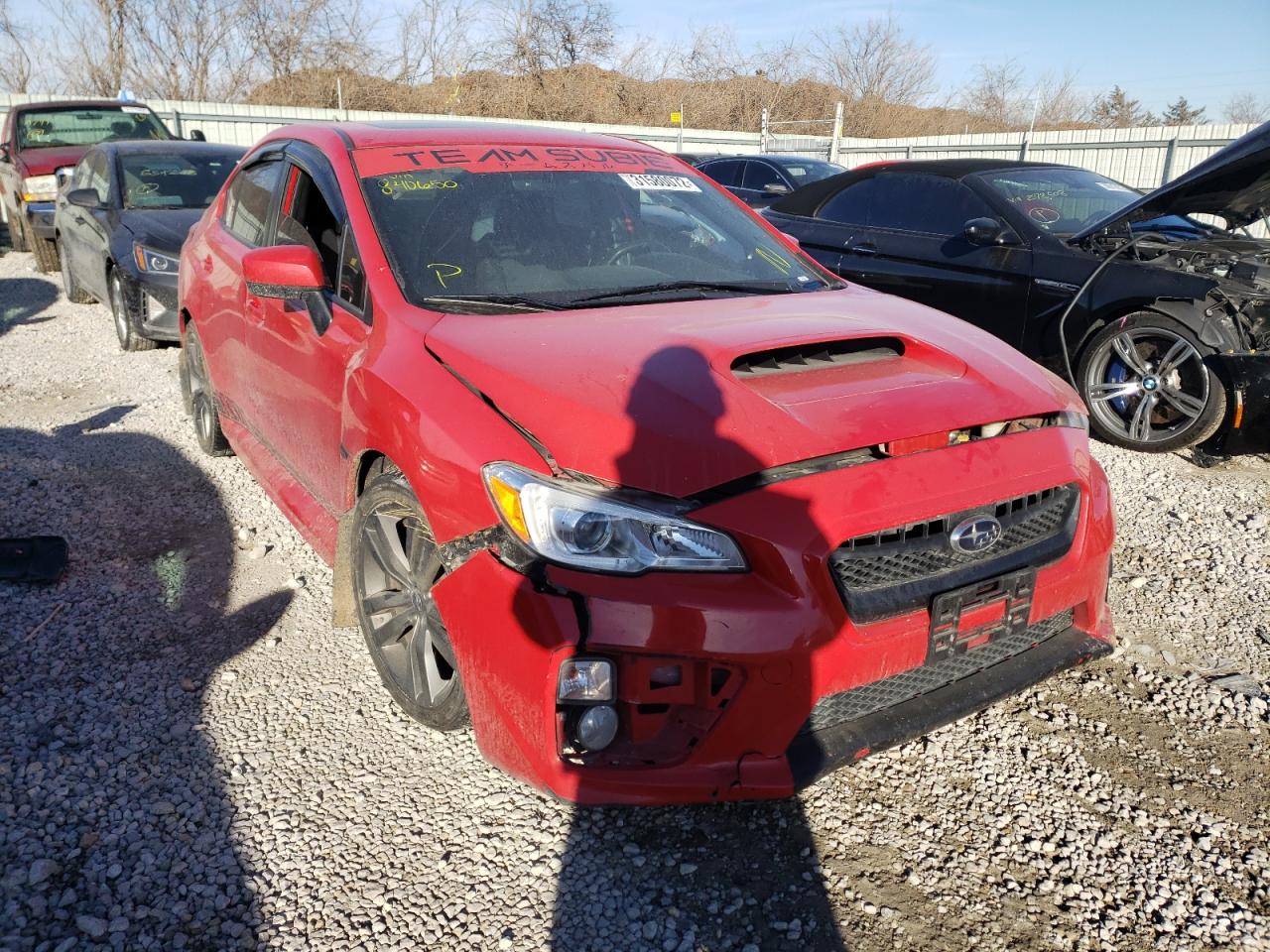 SUBARU WRX PREMIU 2017 with VIN JF1VA1E63H9840650 - Photo from auction