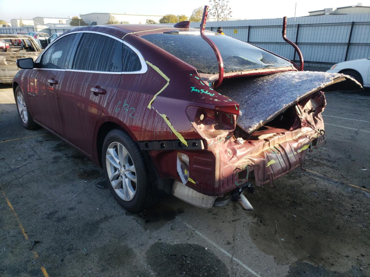 Photo 3 from auction – 2016 CHEVROLET MALIBU LT with VIN 1G1ZE5ST7GF287043