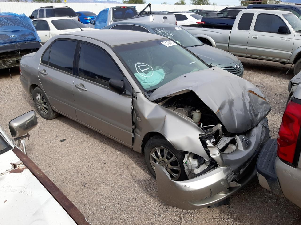 Photo 1 from auction – 2004 MITSUBISHI LANCER ES with VIN JA3AJ26E64U048227