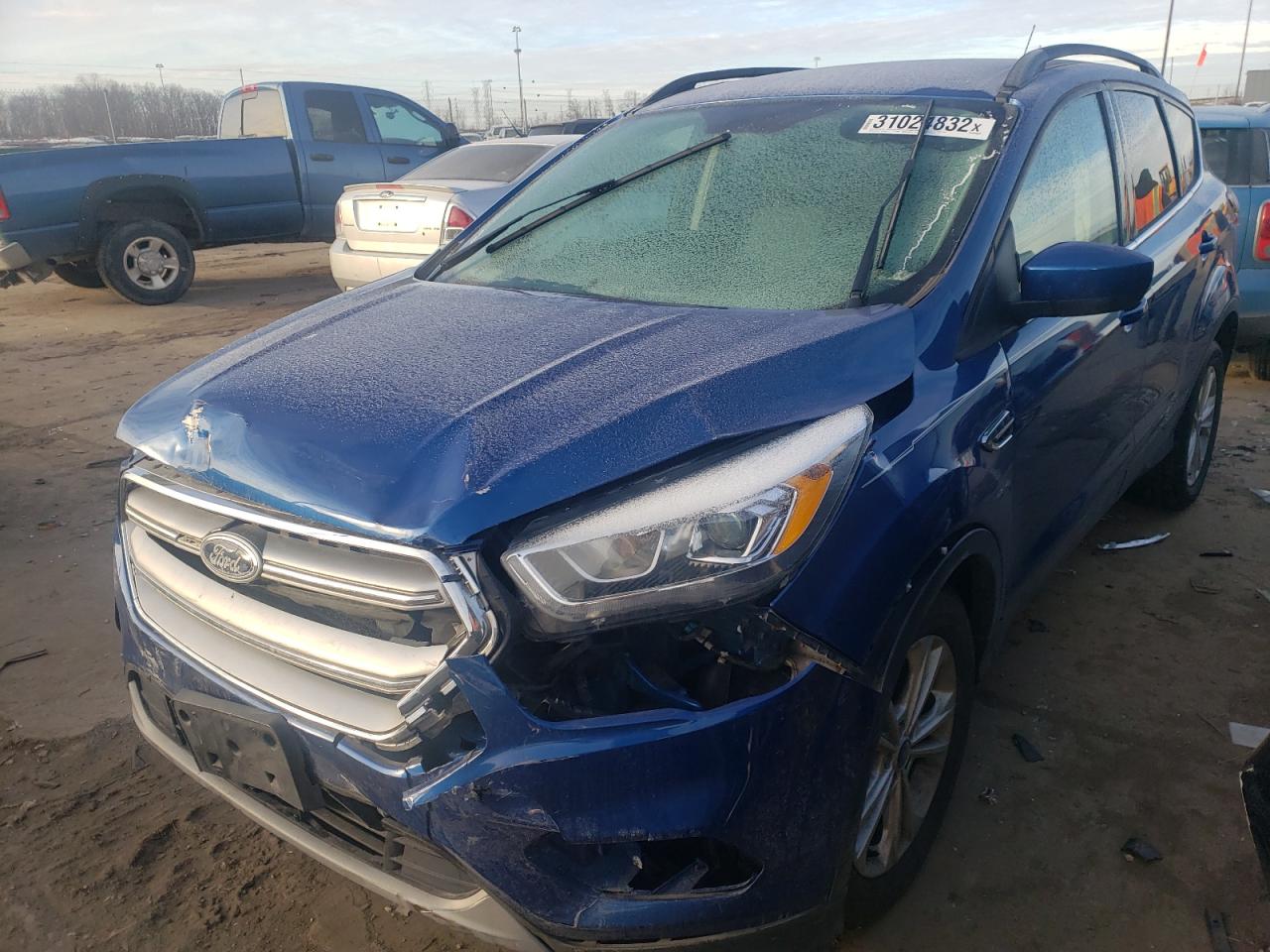 Photo 2 from auction – 2017 FORD ESCAPE SE with VIN 1FMCU0GD3HUA85023