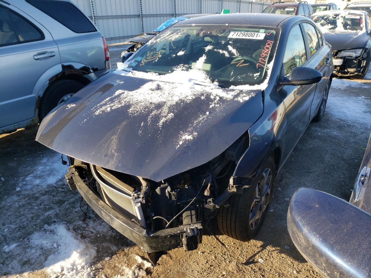 Photo 2 from auction – 2020 KIA FORTE FE with VIN 3KPF24AD5LE220839