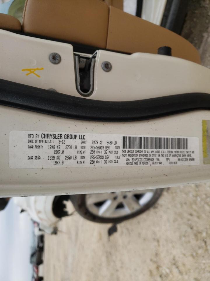 Photo 10 from auction – 2012 DODGE JOURNEY CR with VIN 3C4PDCDG1CT308460