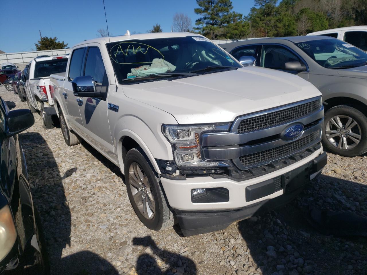 FORD F150 SUPER 2018 with VIN 1FTEW1C51JFB57827 - Photo from auction