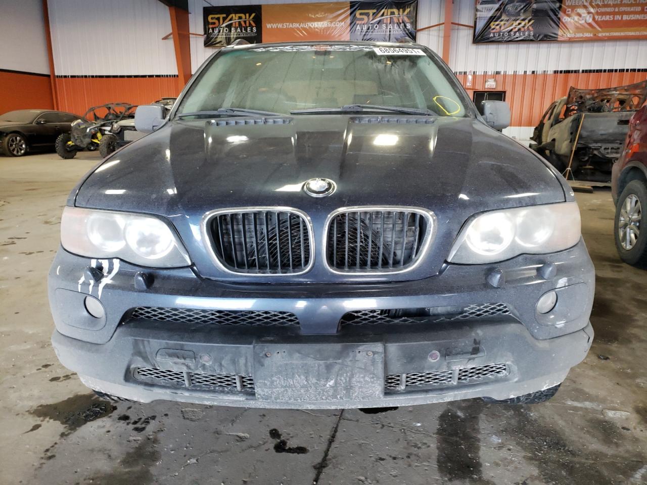 Photo 9 from auction – 2006 BMW X5 3.0I with VIN 5UXFA13506LY47093