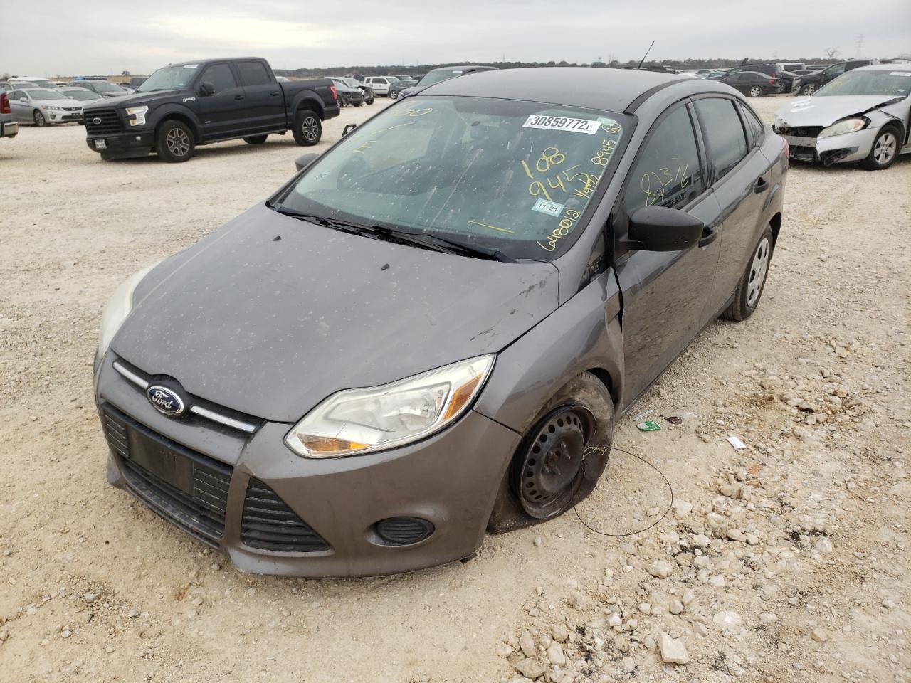 Photo 2 from auction – 2014 FORD FOCUS S with VIN 1FADP3E29EL108945