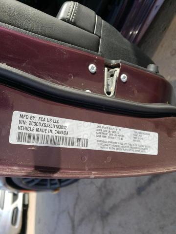Photo 10 from auction – 2020 DODGE CHARGER SC with VIN 2C3CDXGJ8LH183032