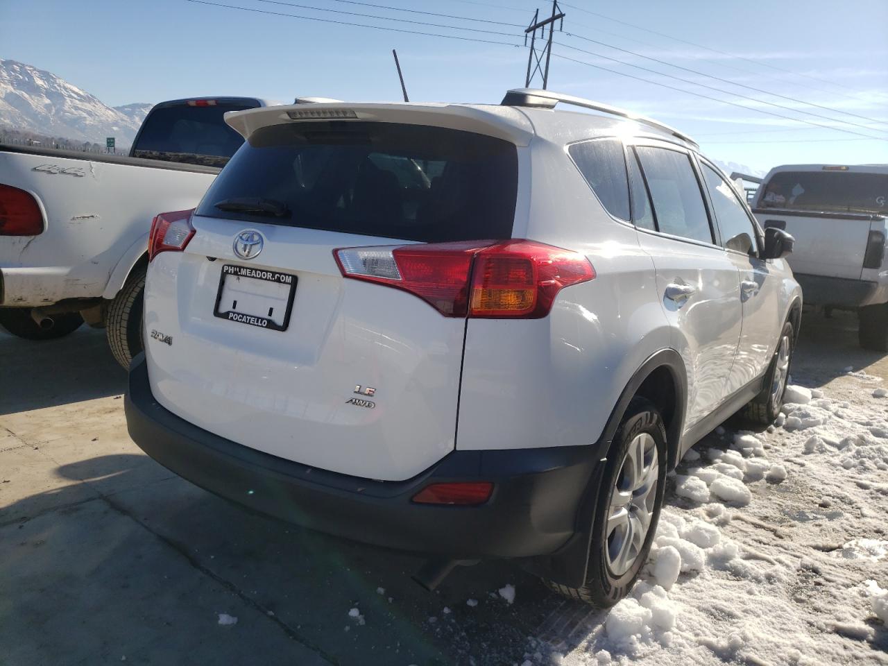 Photo 4 from auction – 2013 TOYOTA RAV4 LE with VIN 2T3BFREV7DW113865